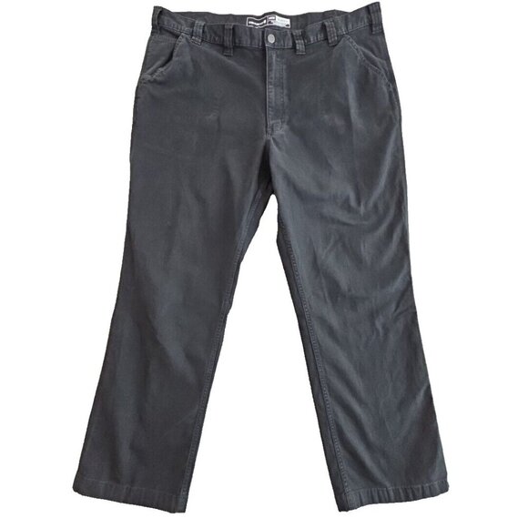 Carhartt Pants Men's 44x32 Black Rugged Flex Canvas Relaxed Fit 102291 001 EUC - Picture 1 of 16